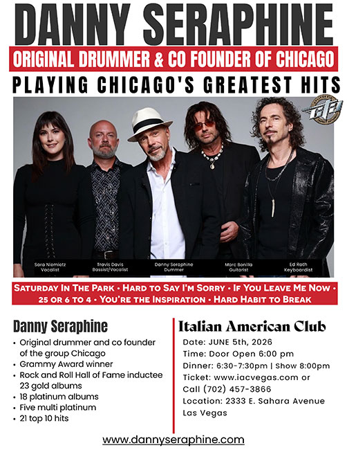 Danny Seraphine Chicago LegacyS