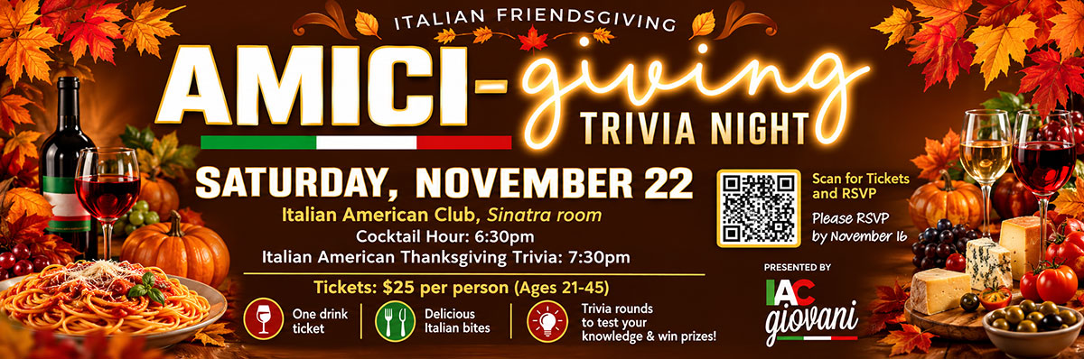 AMICI GIVING TRIVIA NIGHT