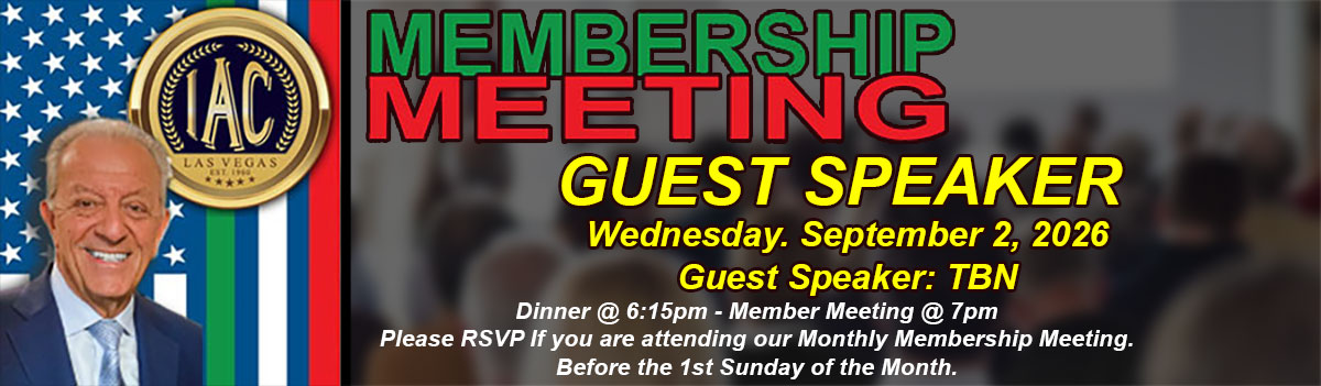 IAC membership meeting