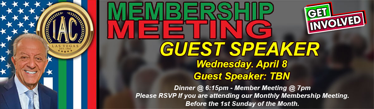 IAC membership meeting