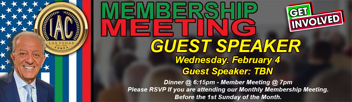 IAC membership meeting